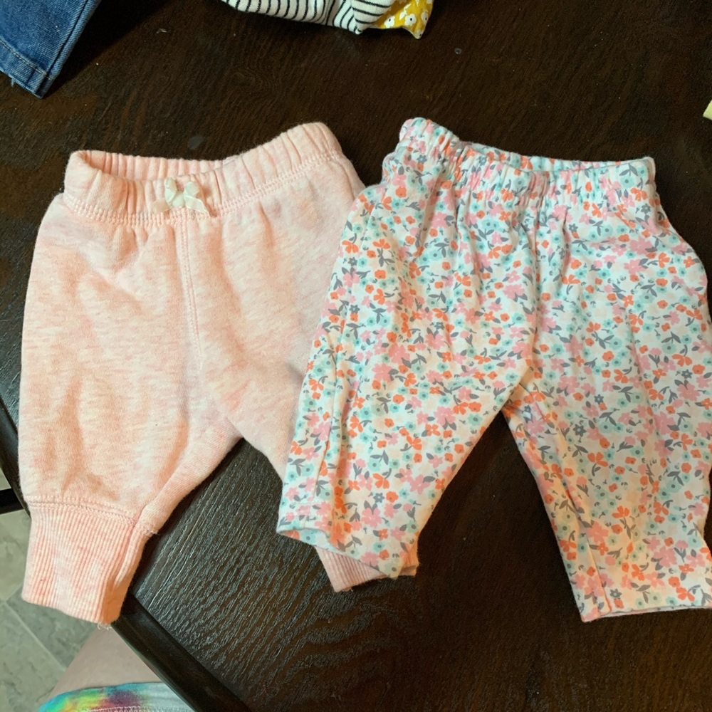 Carters Infant leggings (NB)